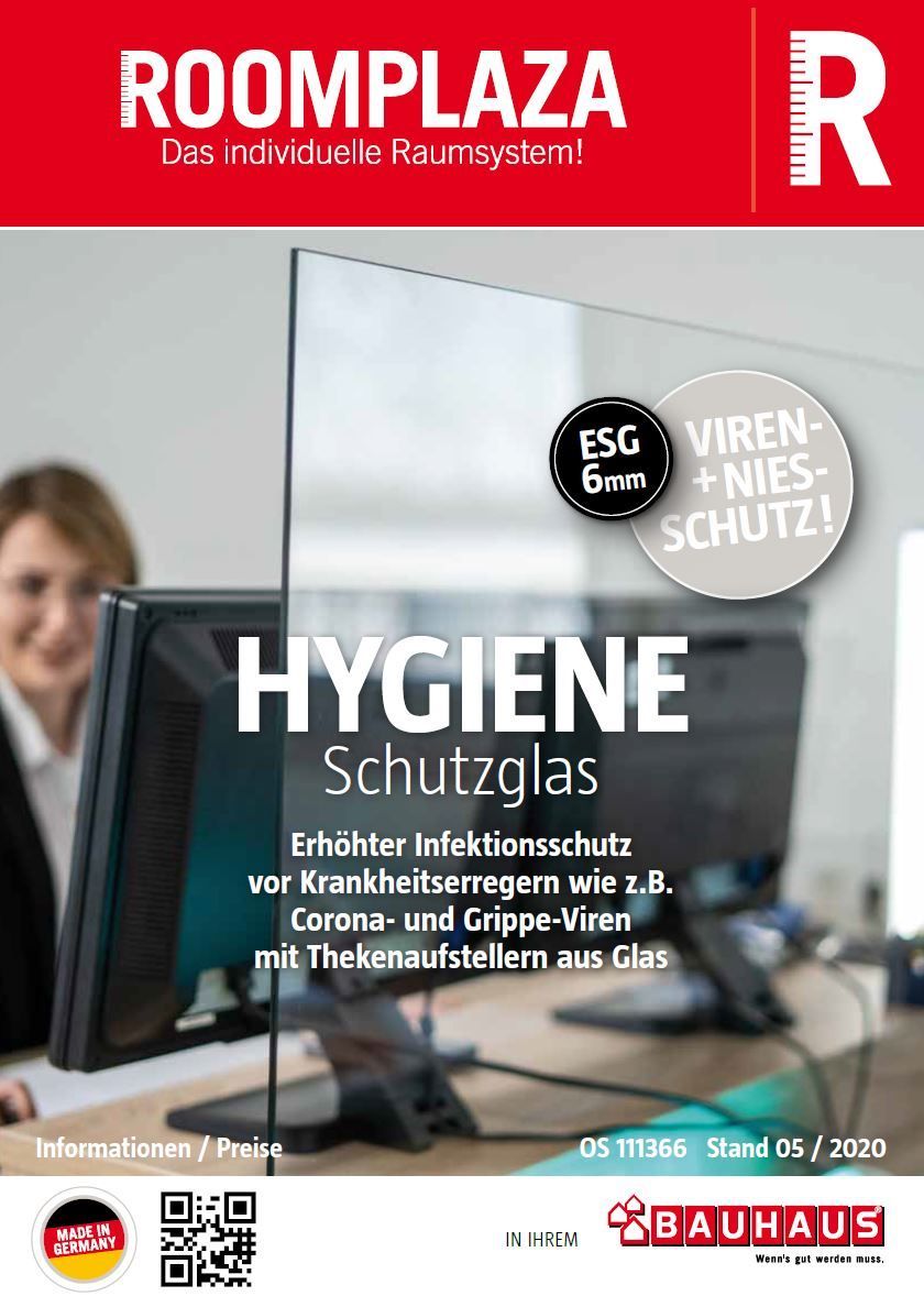Hygiene Schutzglas | room-plaza.eu