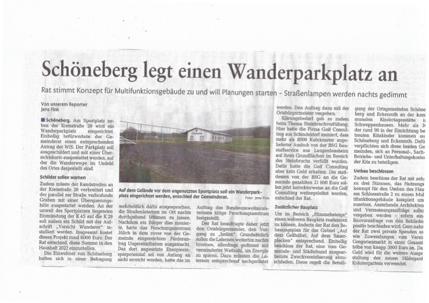Pressemeldungen Schöneberg | Schöneberg am