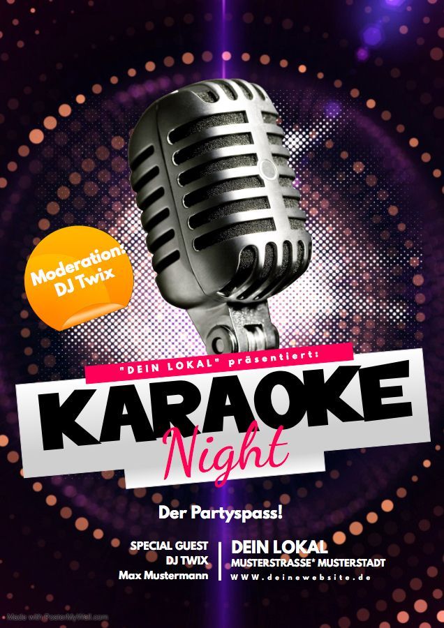 Karaoke - Show - Karaoke-Show | dj-twix-Partyshow