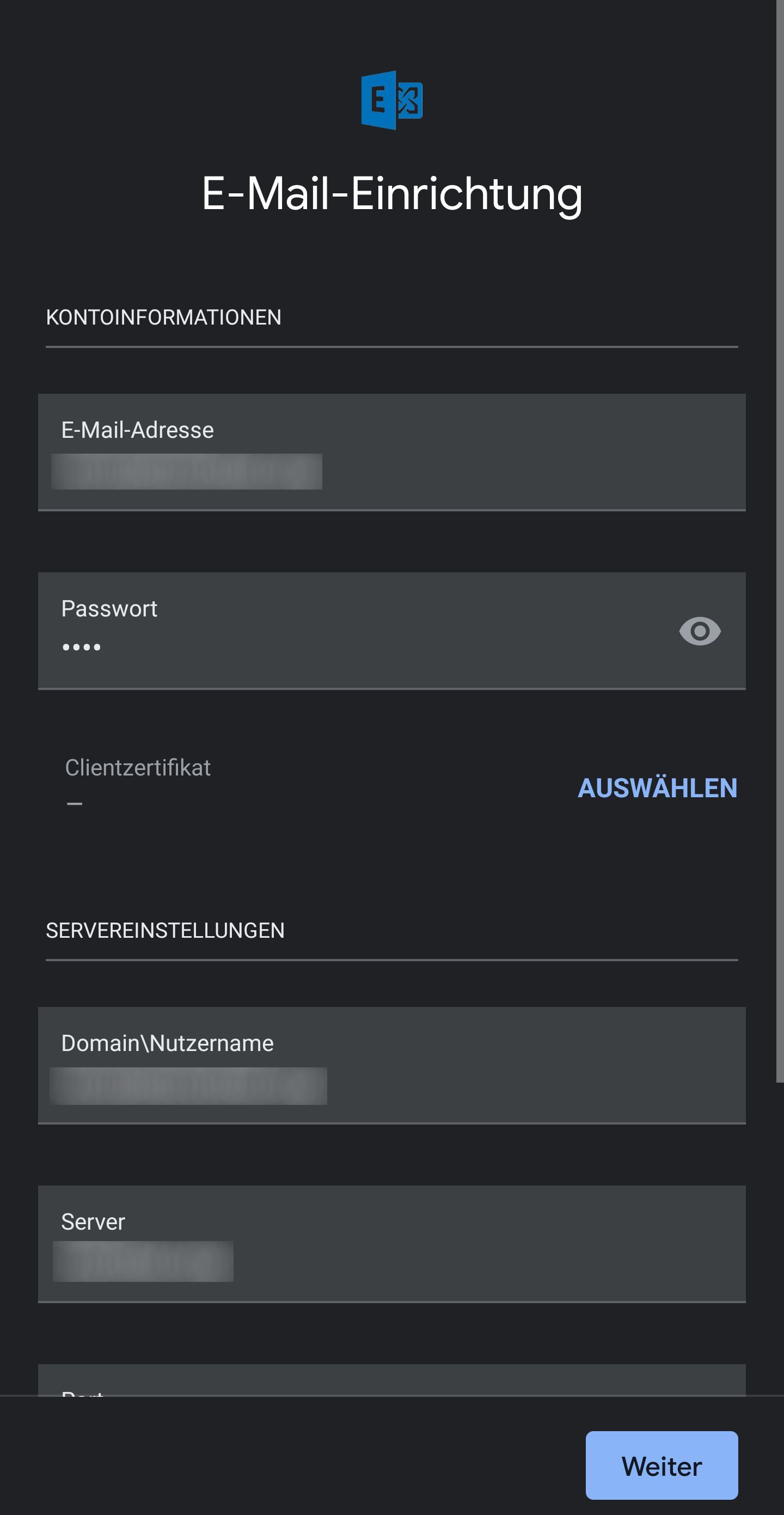 Manuelle Einrichtung Pt.1