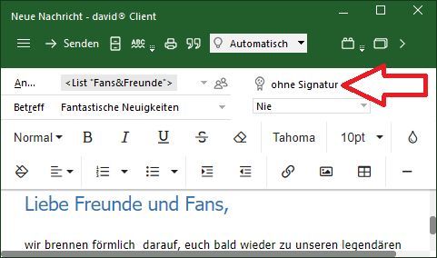 Digitale Signaturen: eMail-Sicherheit von