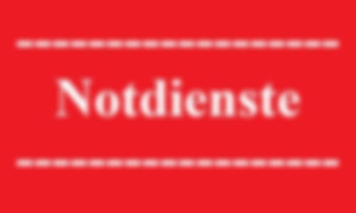Menüpunkt Notdienste