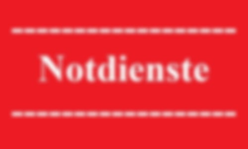 Menüpunkt Notdienste