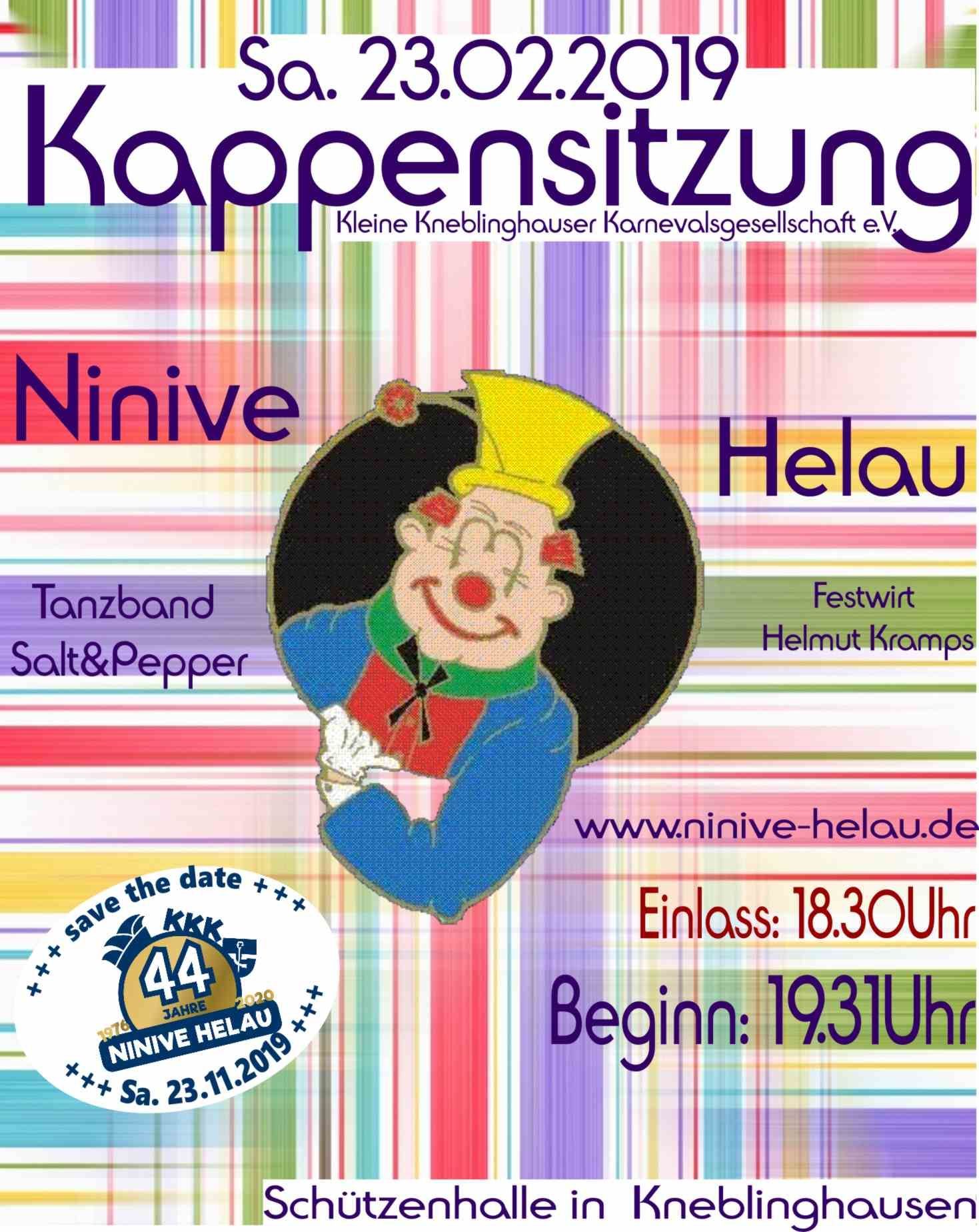 40. Kappensitzung 23.02.2019 - Kappensitzung 2019