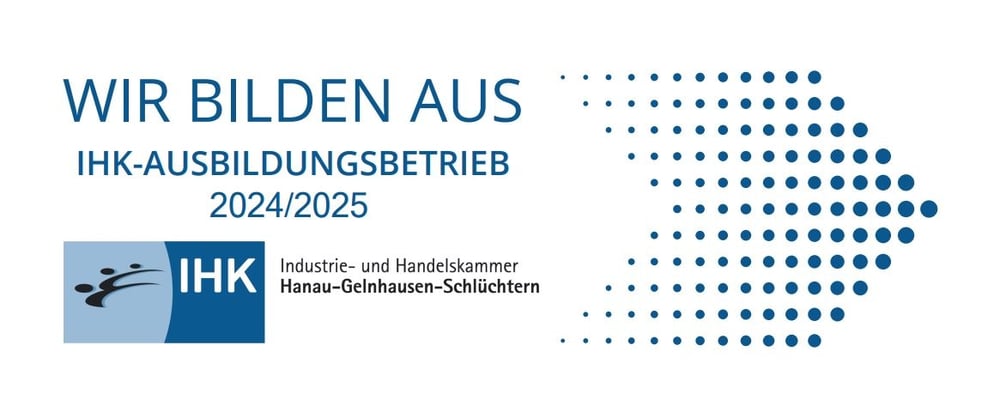 Logo IHK Ausbildungsbetrieb 2024/2025