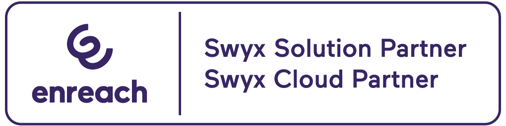 Partnerlogo enreach: Swyx Solution Partner und Swyx Cloud Partner