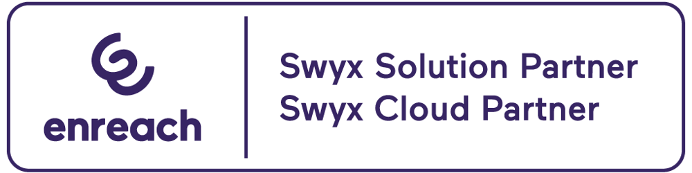 Partnerlogo enreach: Swyx Solution Partner und Swyx Cloud Partner