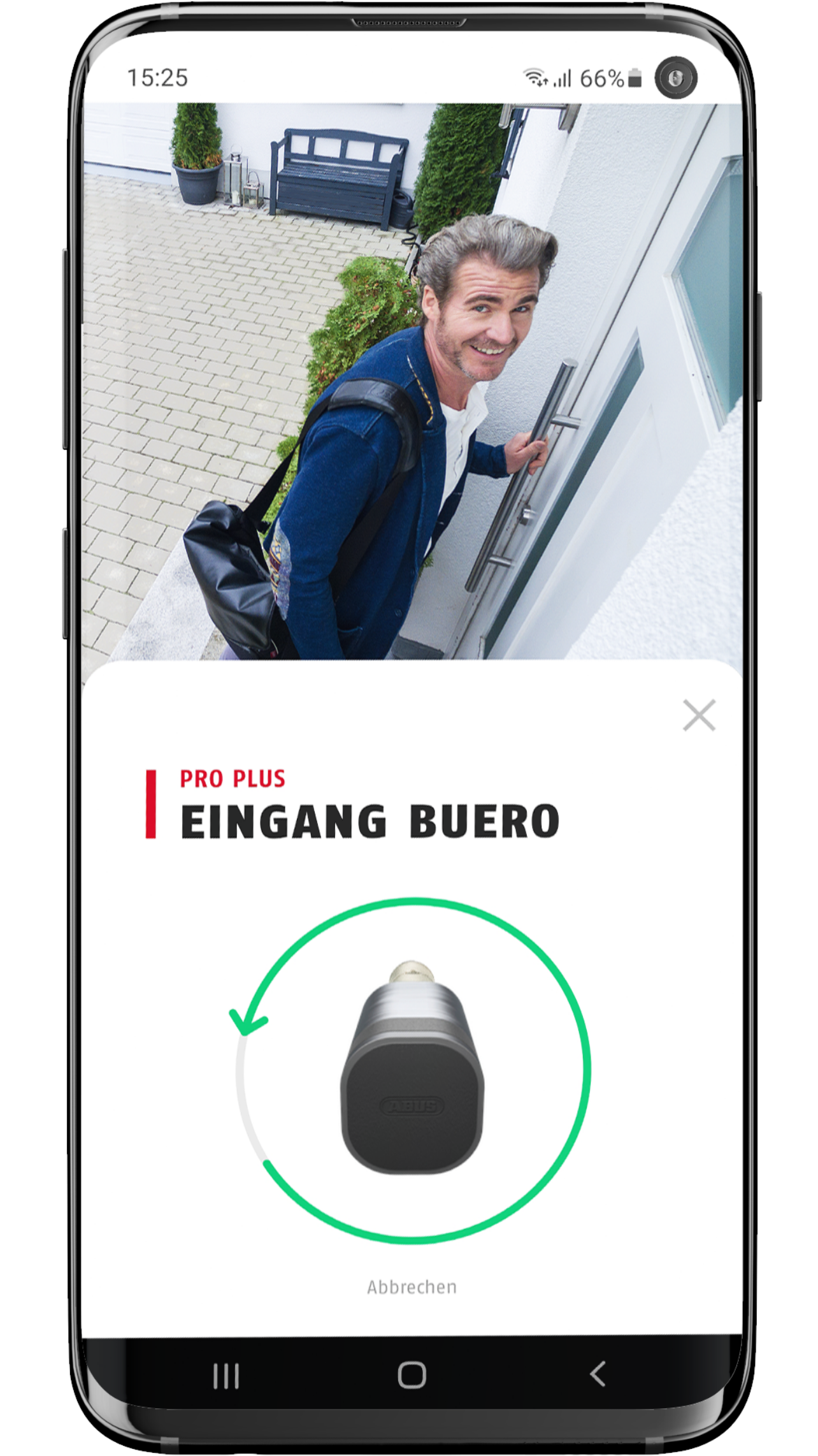 ABUS App Smartphone-Ansicht 1