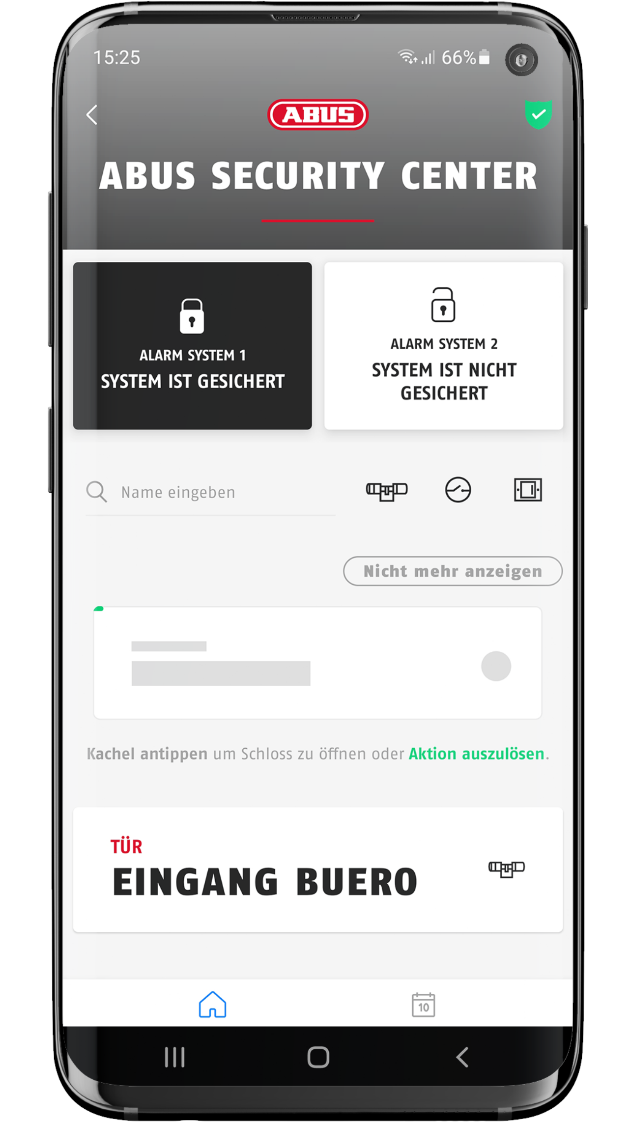 ABUS App Smartphone-Ansicht 2