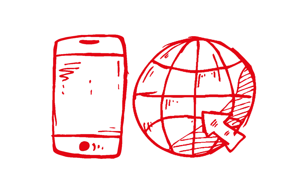 Icon Telefon- und Internetanschluss