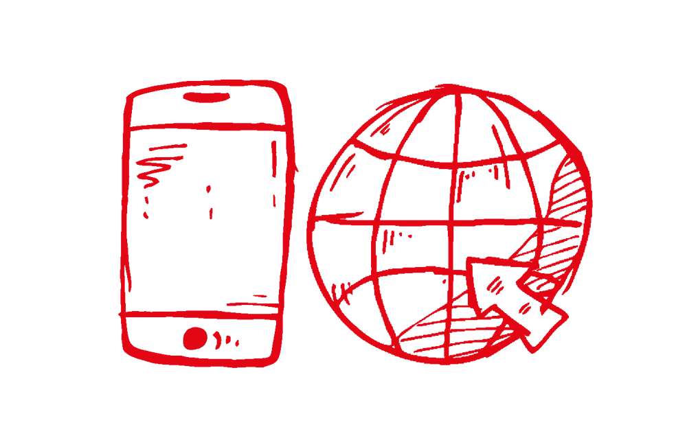 Icon Telefon- und Internetanschluss