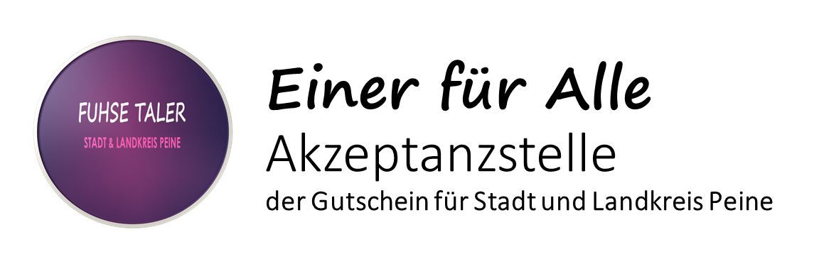 Logo Fuhse Taler Region Peine - Akzeptanzstelle