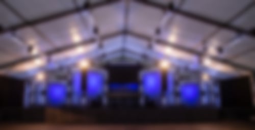 Bühnenbau Rock am Gleis Darfeld