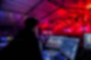 Blick auf das Lichtpult