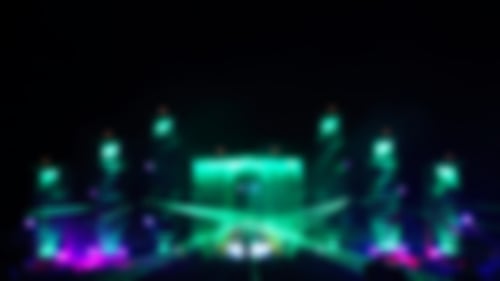 Lightshow Rock-Festival
