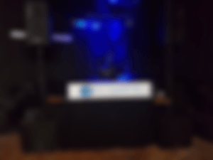 DJ-Set blau