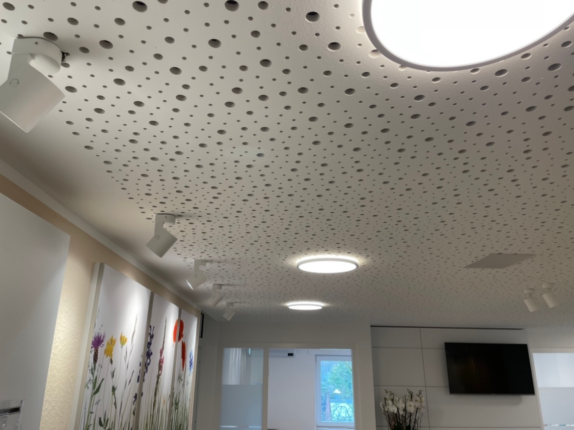 Lichtinstallation Schlesier Moden Ahaus