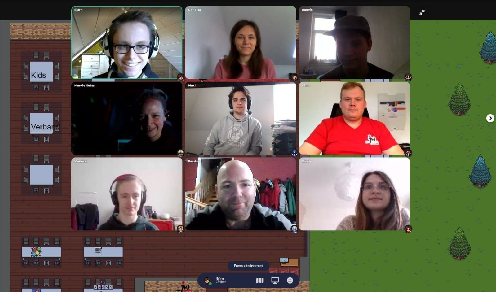 Unser digitaler Gruppenraum