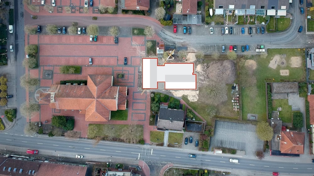 Luftaufnahme Lage Philipp-Neri-Haus