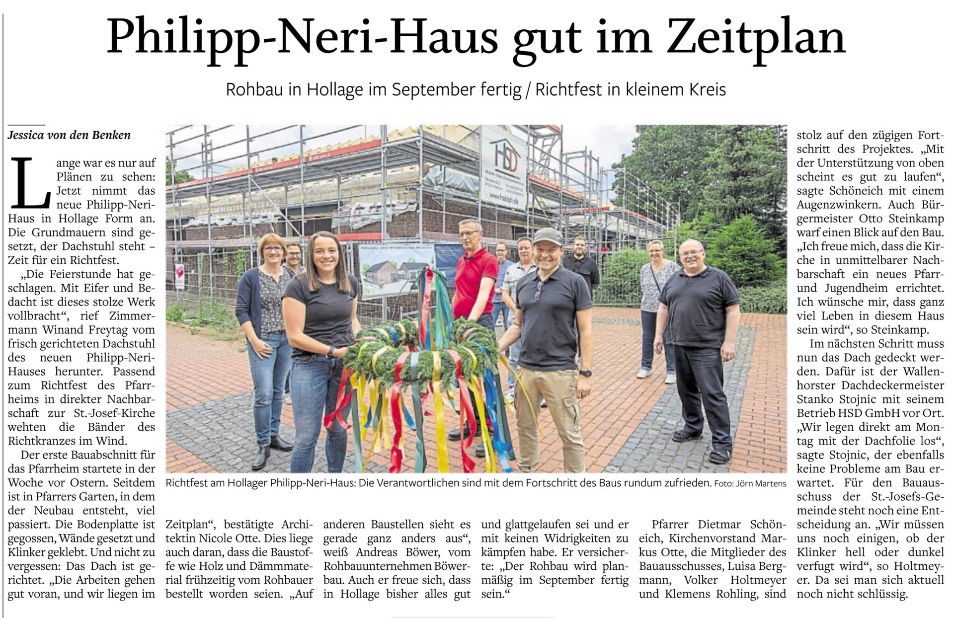 Presseberichte | Philipp-Neri-Haus