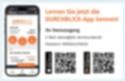 Die Durchblick-App gibt es im AppleStore oder bei Google Play.