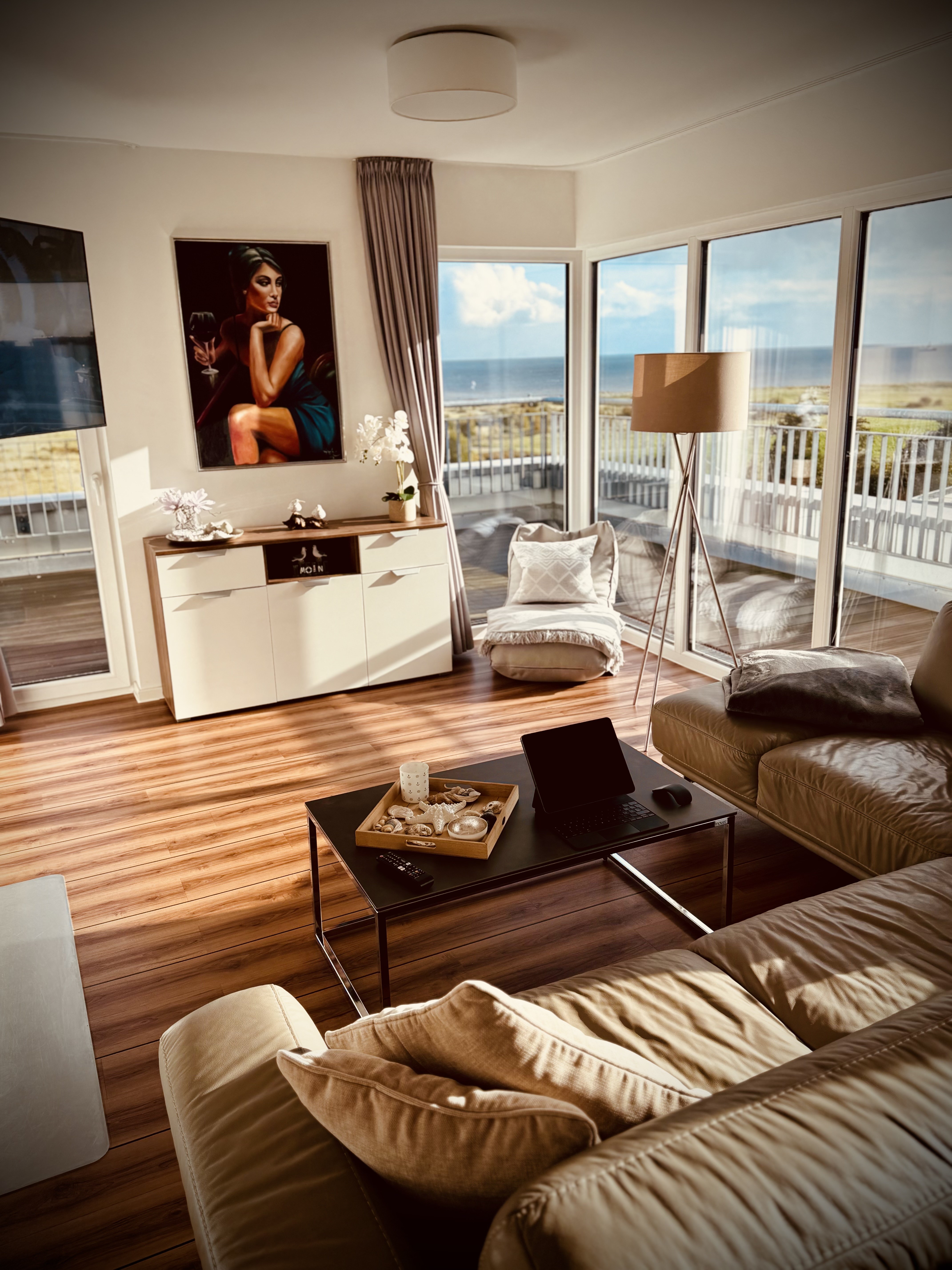 Nordsee Meerblick Schillig Moin Mehrblick Penthouse