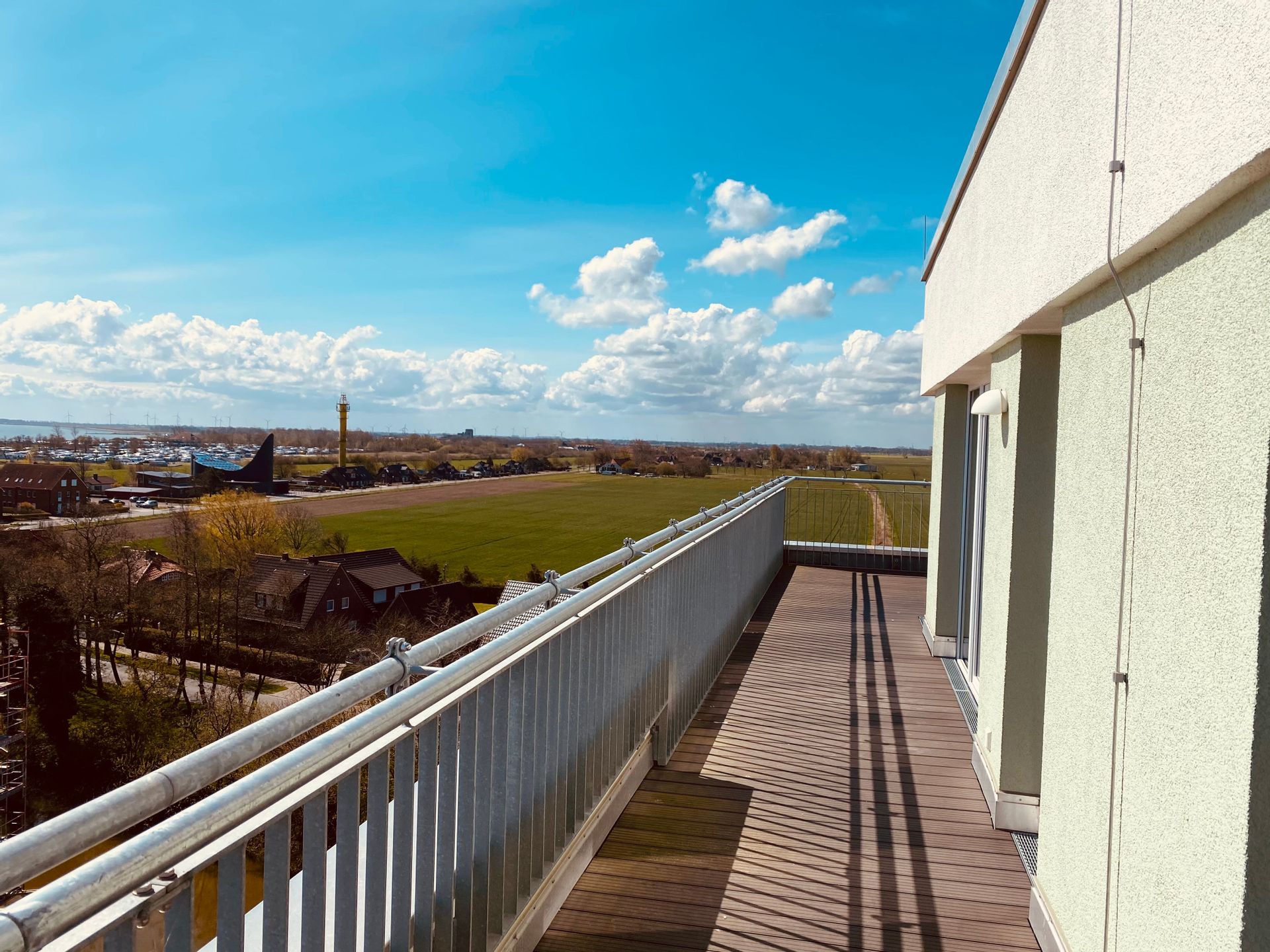 Dachterrasse Moin Mehrblick Meerblick Nordsee Penthouse