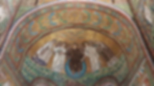 Ravenna San Vitale Mosaik