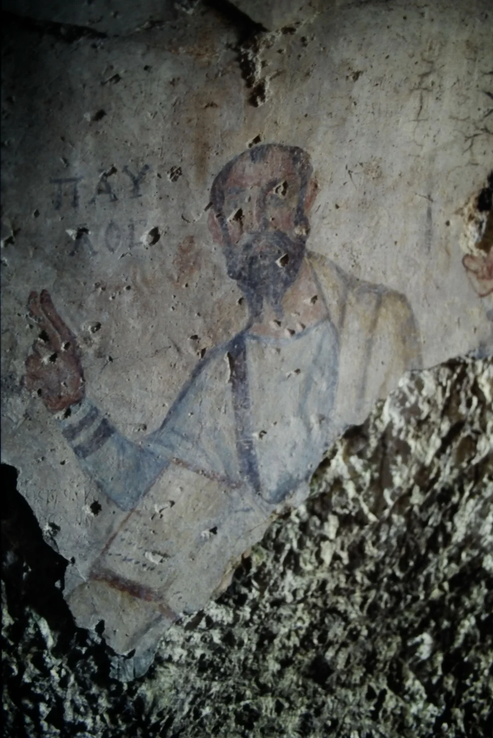 Paulusgrotte Ephesos Fresko Paulus