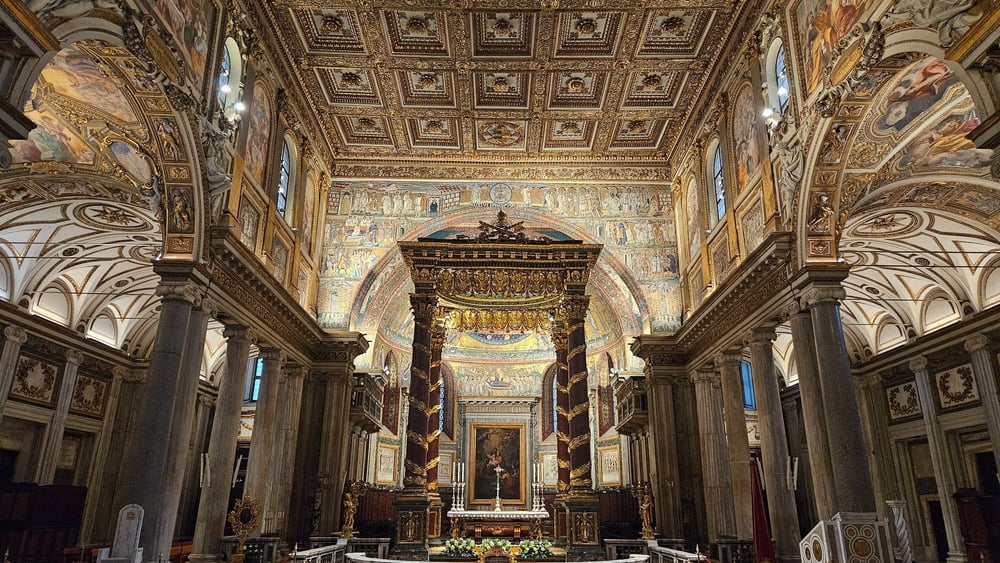 Santa Maria Maggiore in Rom, Innenraum