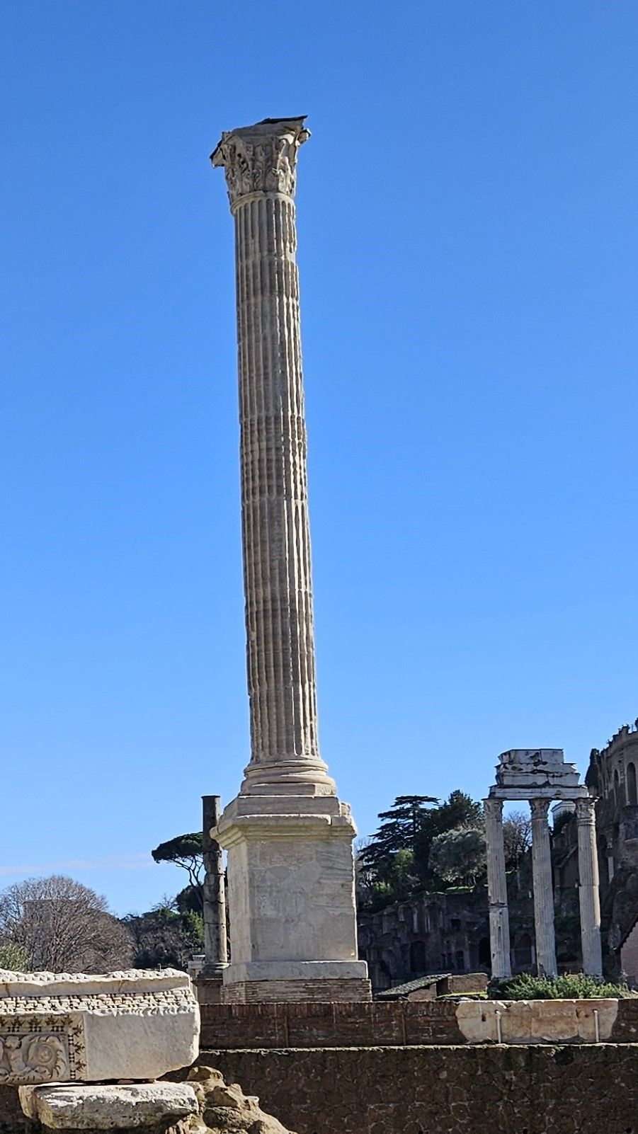 Phokassäule auf dem Forum Romanum