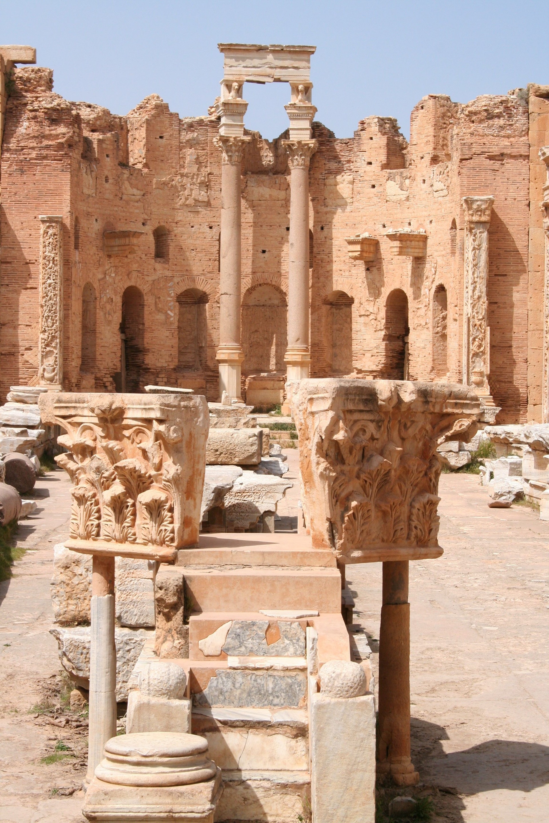 Severische Basilika Leptis Magna