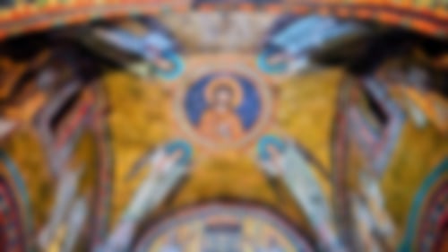 Zenokapelle Santa Prassede Rom - Kuppelmosaik