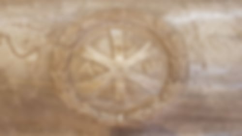 Sarkophag Sonnenkreuz