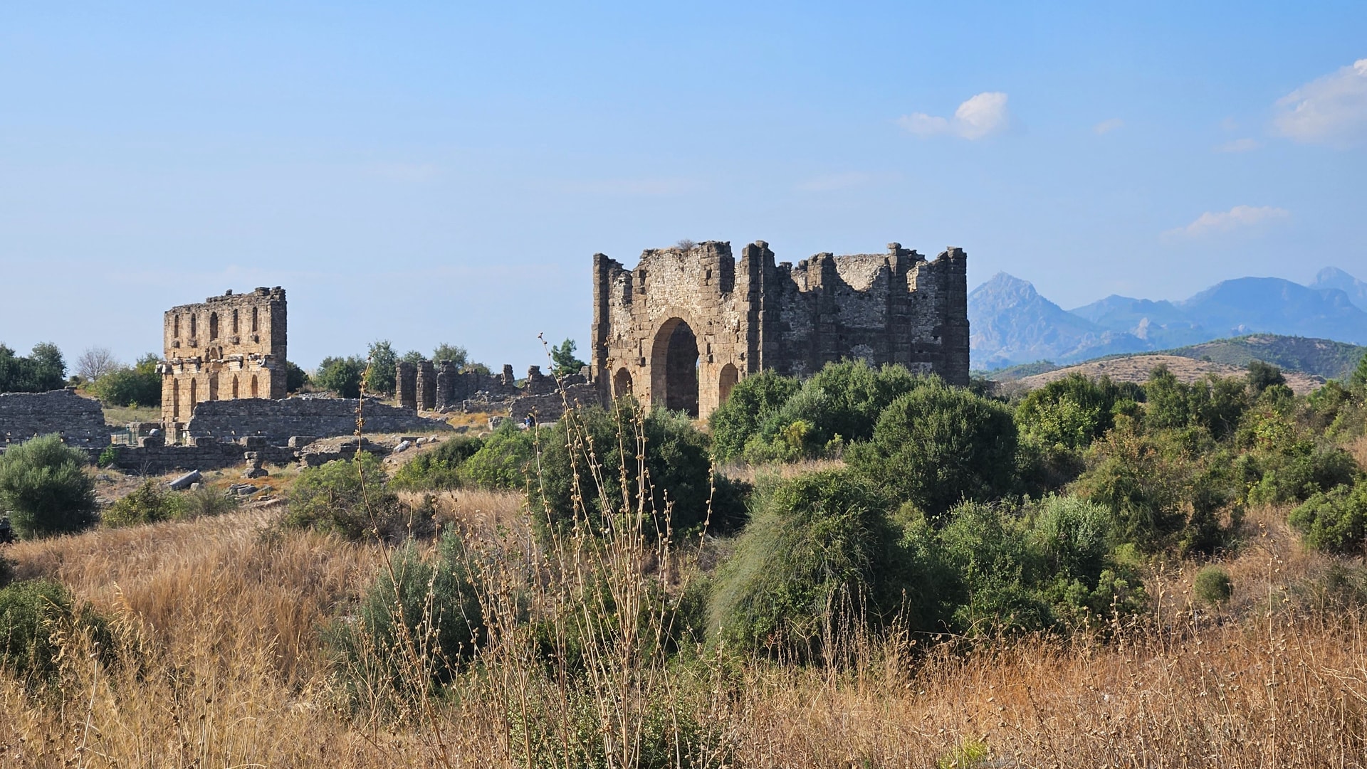 Aspendos Oberstadt