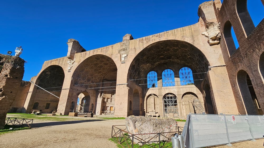 Basilika des Maxentius / Konstantin auf dem Forum Romanum