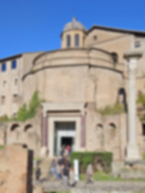 Tempel des Romulus auf dem Forum Romanum