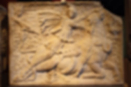 Mithraskultbild Stiertötung