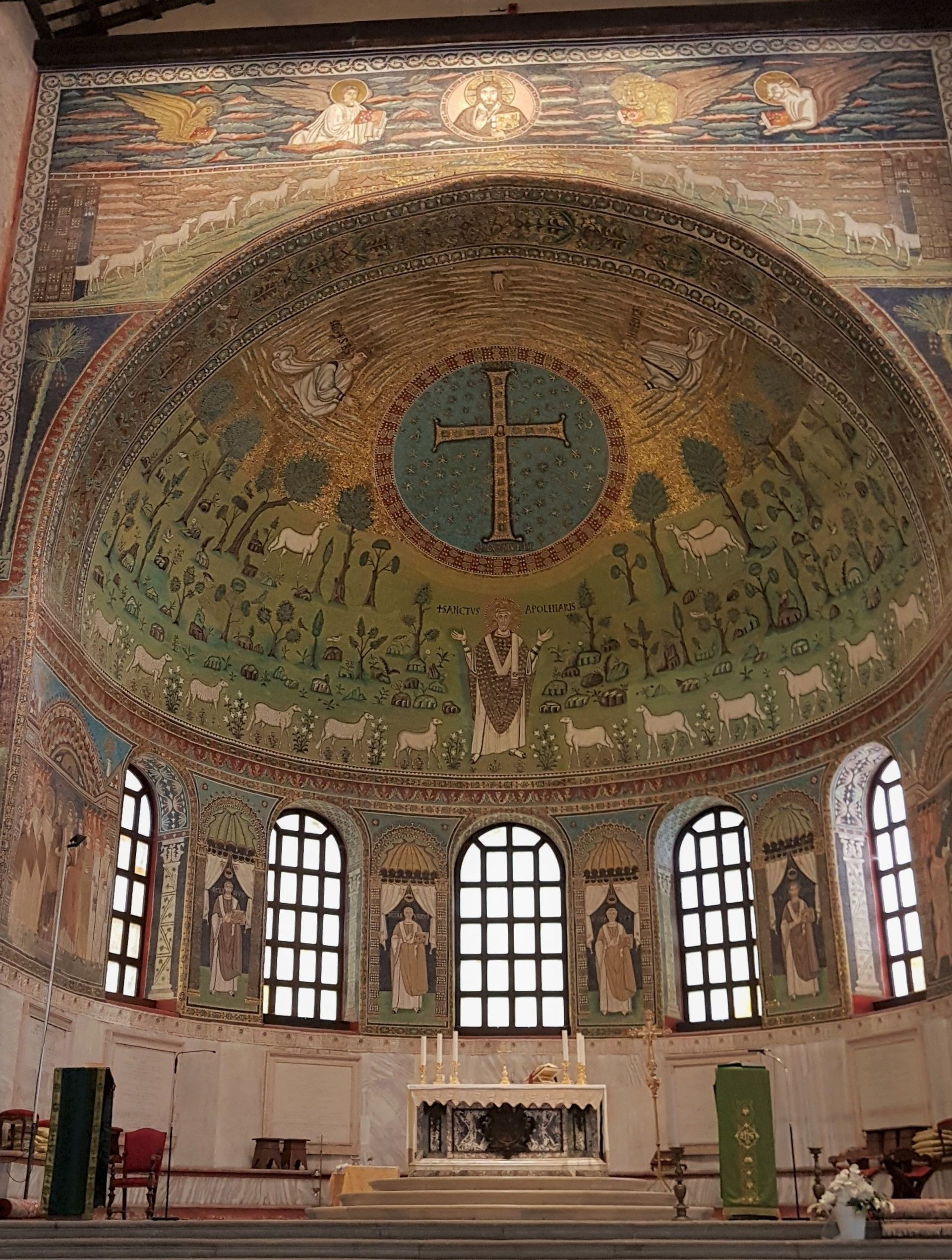 Apollinare in Classe Apsismosaik