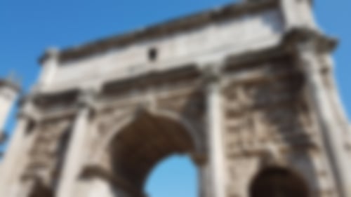 Bogen des Septimius Severus auf dem Forum Romanum