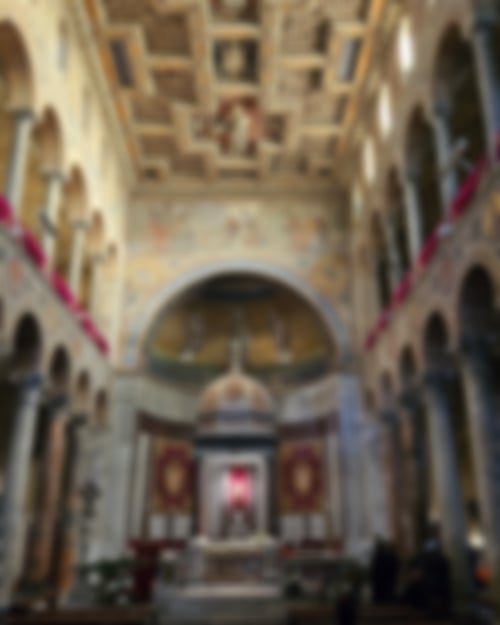 Innenraum von S. Agnese in Rom