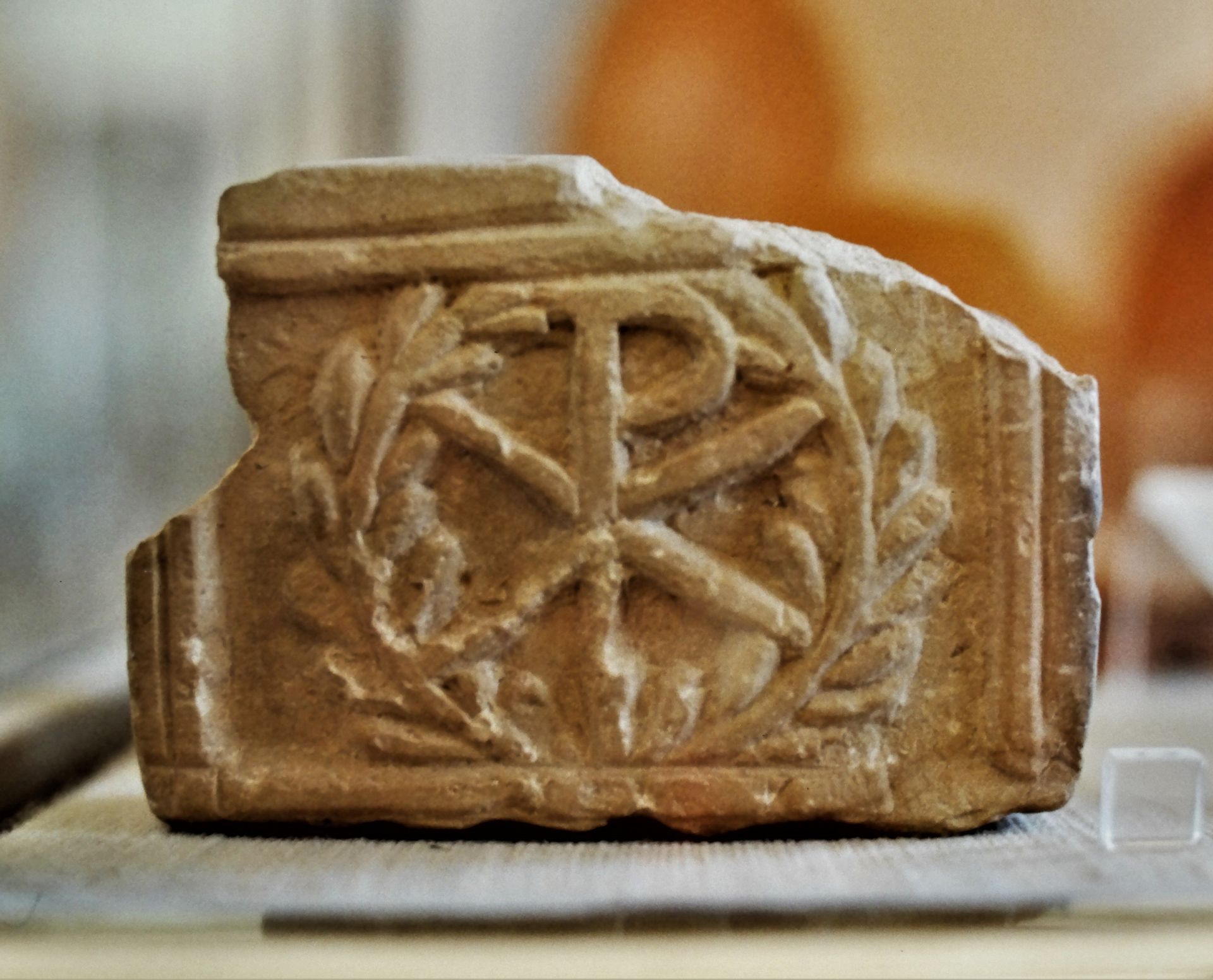 Christusmonogramm, Bardo-Museum Tunis, Copyright: Sebastian Buck