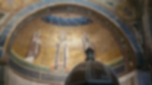 Aspismosaik S. Agnese in Rom