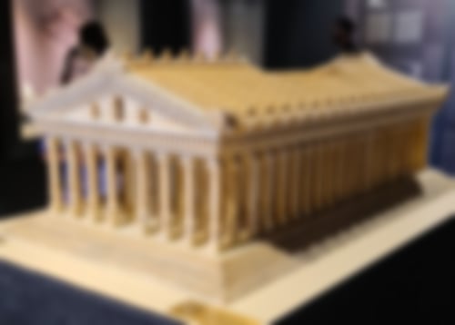Das Jüngere Artemision, Modell