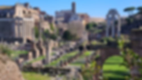 Basilica Iulia auf dem Forum Romanum