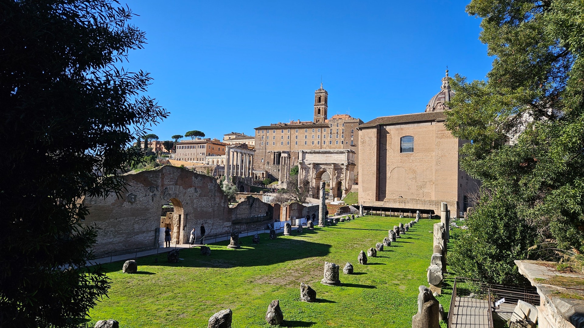 Basilica Aemilia auf dem Forum Romanum