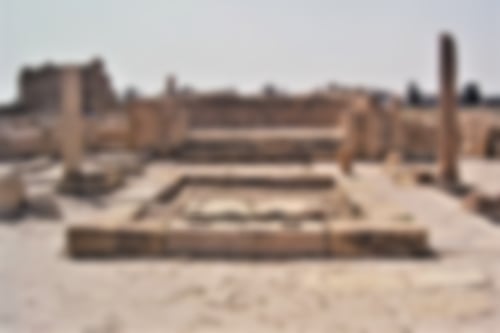 Sufetula - Bellator-Kirche Altarraum