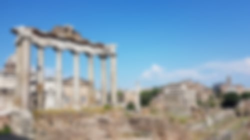 Tempel des Saturn auf dem Forum Romanum