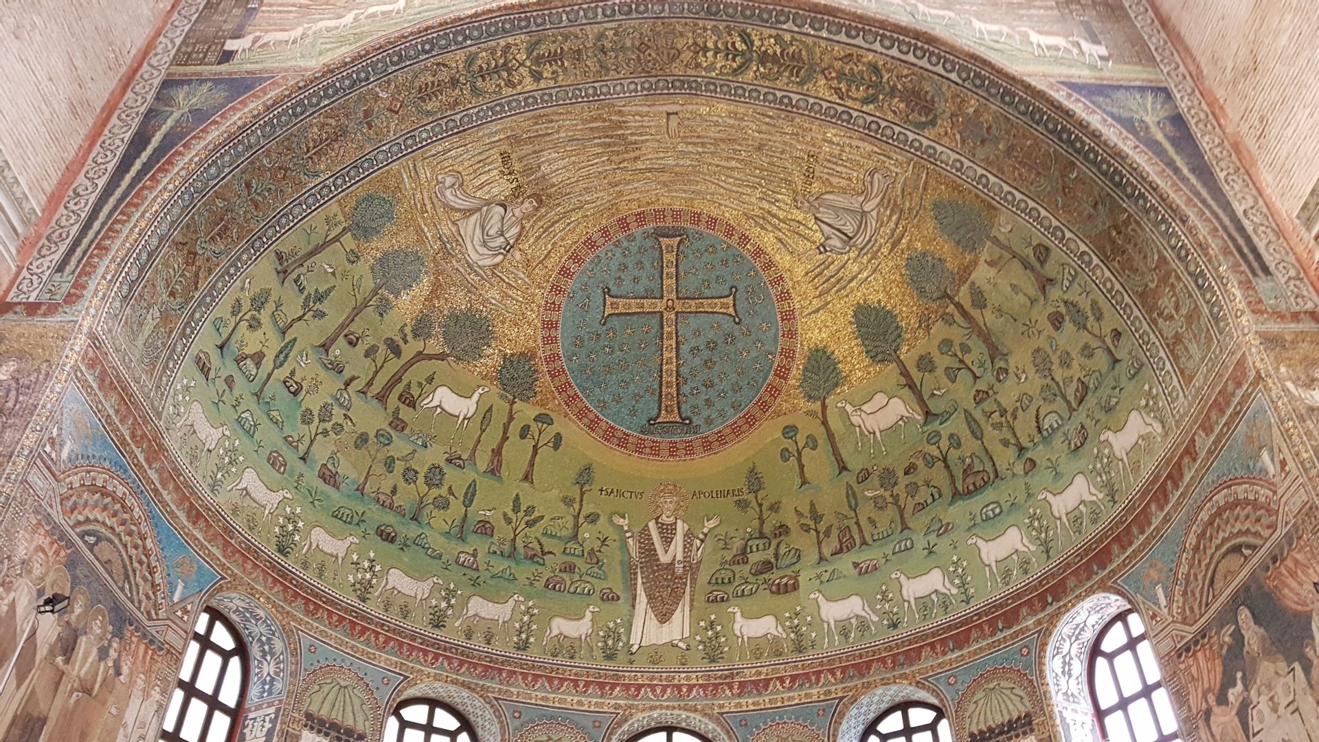 Apollinare in Classe Apsismosaik
