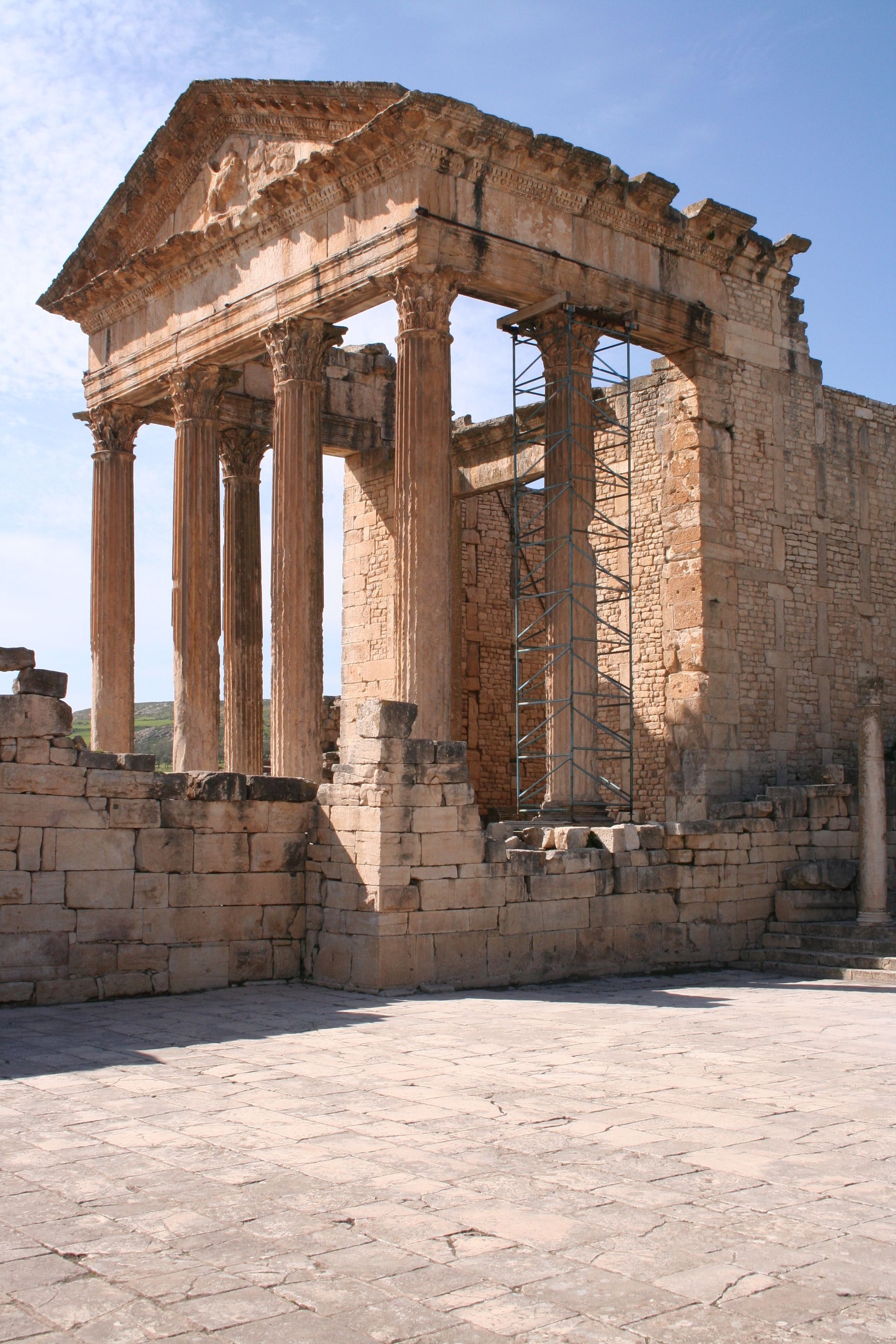 Dougga Kapitol Tempel